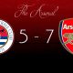 Reading 5 Arsenal 7: A Goal-Fest for the Ages