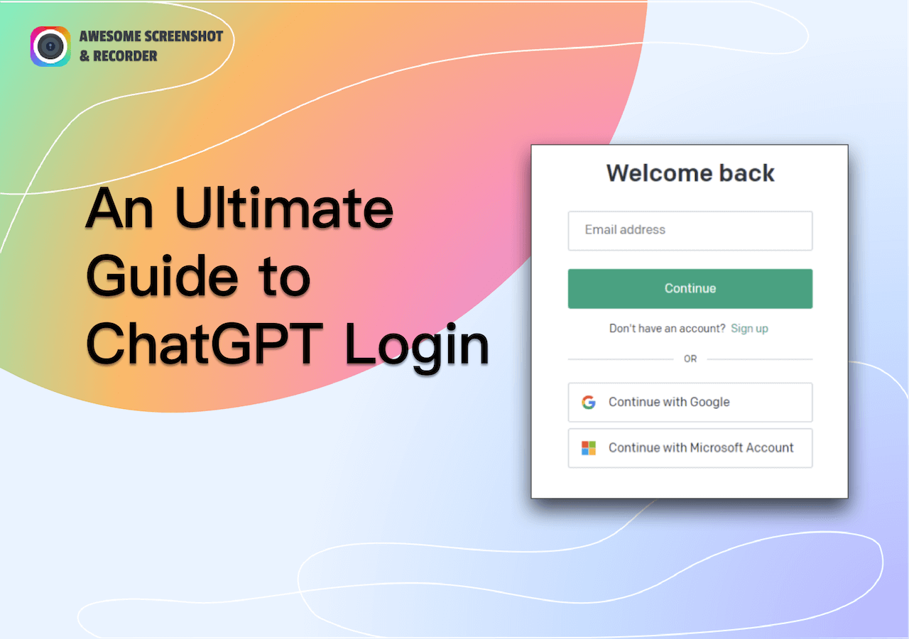 Chat GPT Login - Sign Up, Quick Free OpenAI Access Online