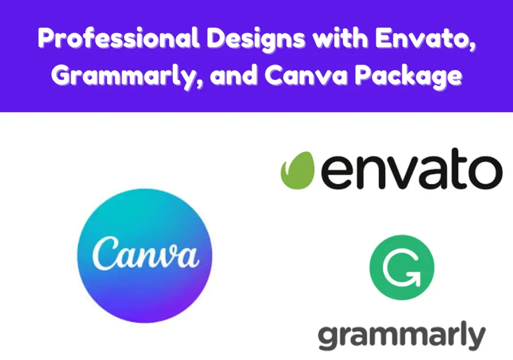 Unleash Your Creativity and Polish Your Prose: The Envato Grammarly Canva Package