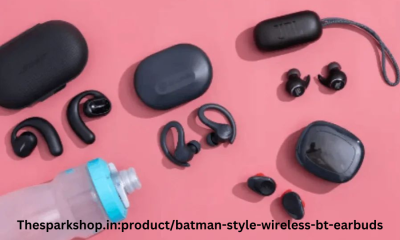 The Ultimate Guide to Batman Style Wireless BT Earbuds from TheSparkShop.in