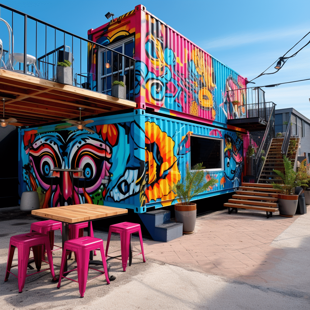 Creating A Vibrant Community Hub With Shipping Container Bars Creating A Vibrant Community Hub With Shipping Container Bars
