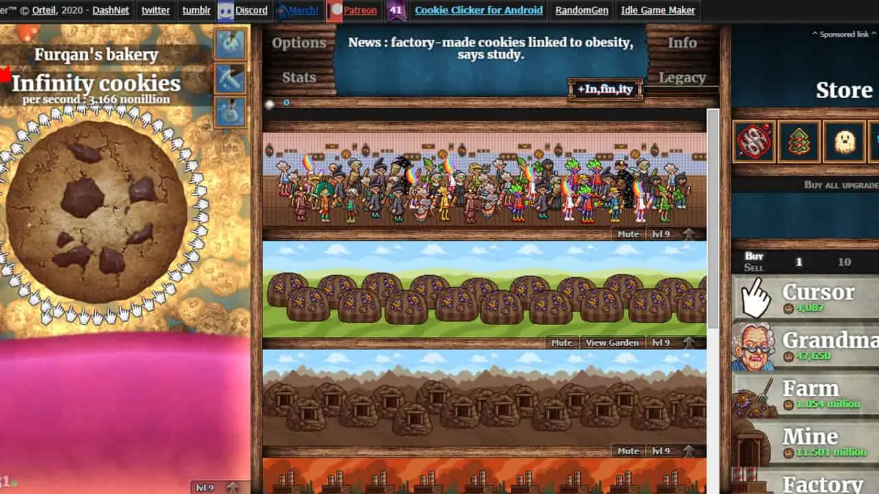 Cookie Clicker Unblocked: A Sweet Journey into the World of Infinite Cookies