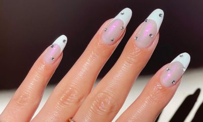 how much are medium french tip nails gemstone nails