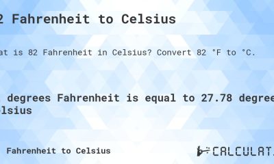 Understanding 82°F in Celsius: A Simple Conversion Guide