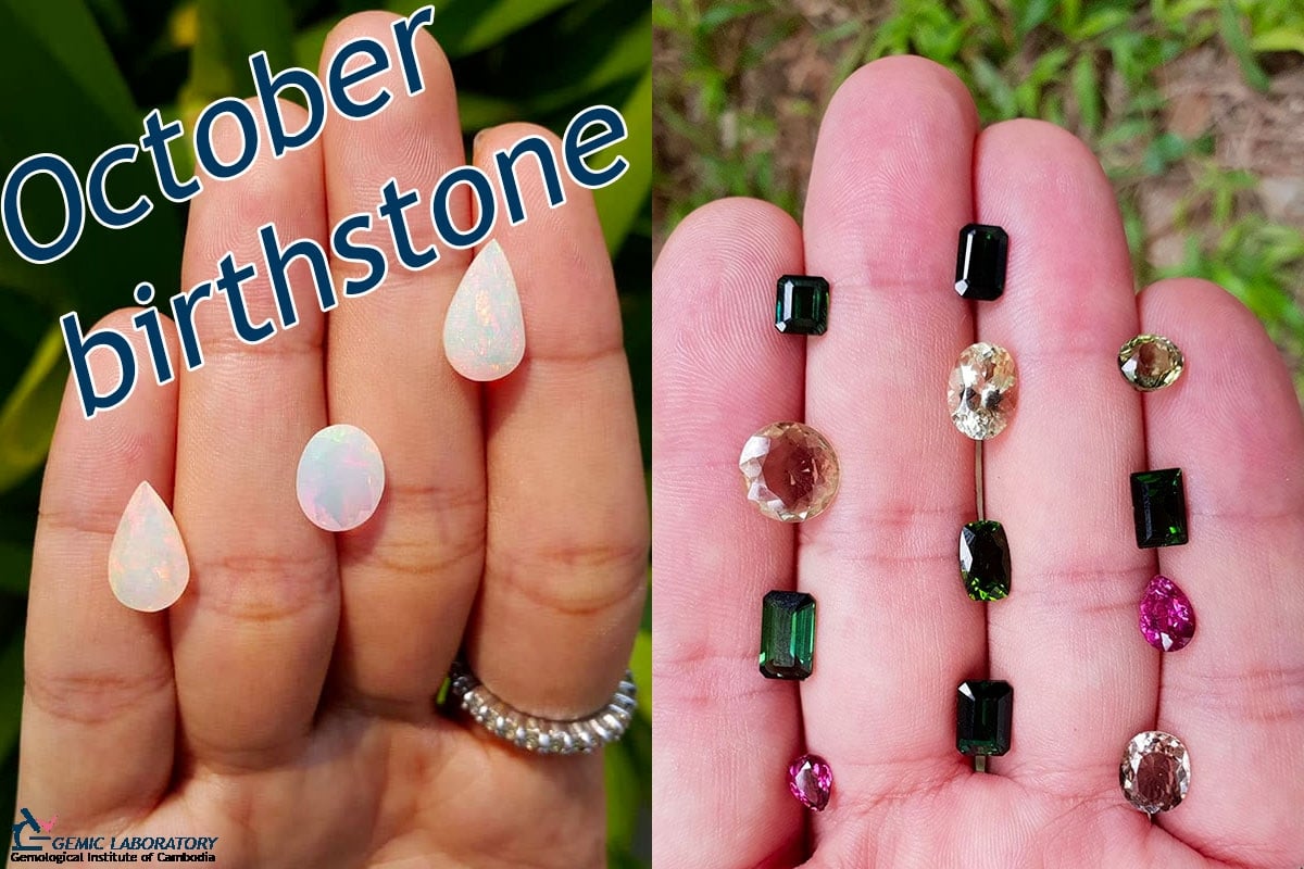 October Birthstone: Opal and Tourmaline – A Celebration of Color and Mystery