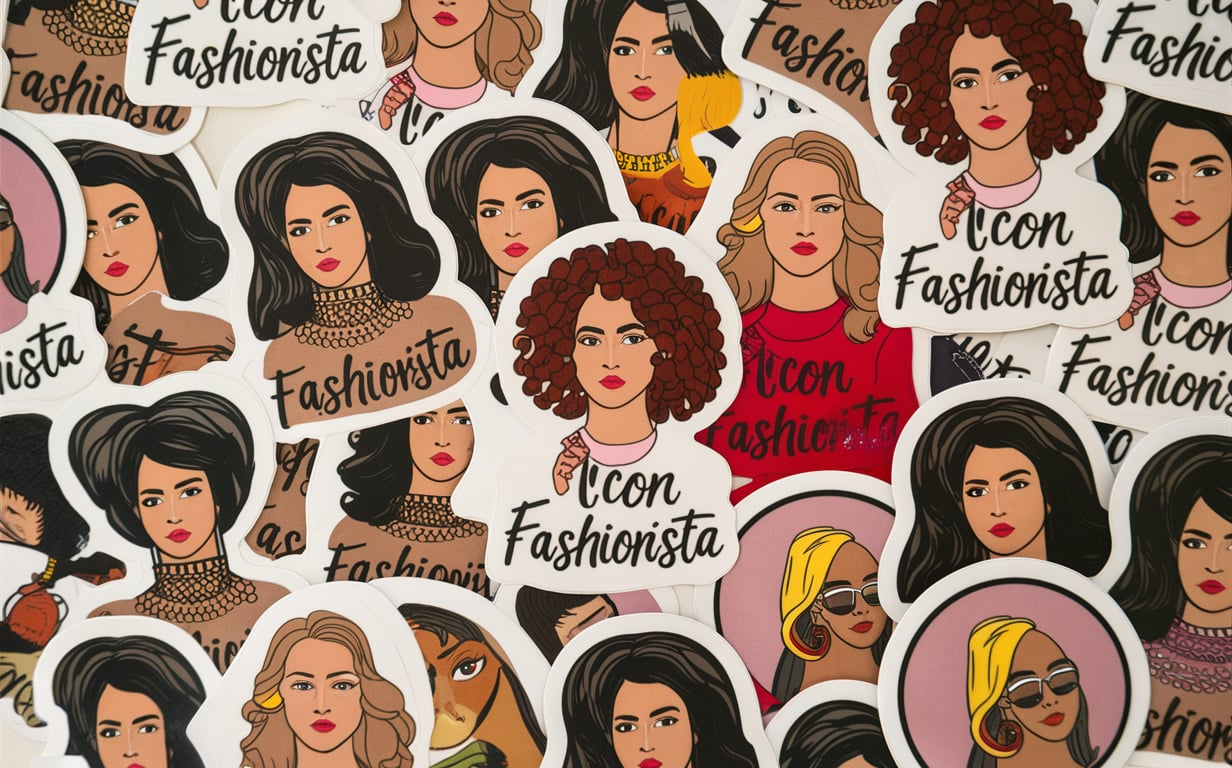 Icon Fashionista Stickers: A Stylish Revolution in Personalization