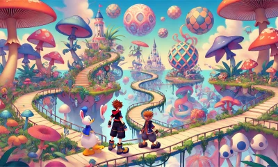 Sora and Riku: A Whimsical Journey Through Friendship and Adventure