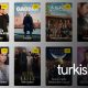 Turkish123 streaming platform interface showcasing popular Turkish series and shows.